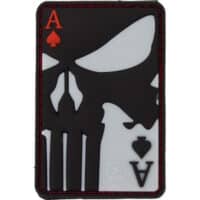 Airsoft / Airsoft PVC Klettpatch (Punisher - Ace of Spades)