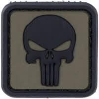 Airsoft / Airsoft PVC Klettpatch (Punisher - oliv)