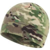 Camo Beanie Mütze / Kopfbedeckung aus dickem Flies Material (Multicam)