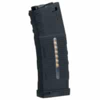 M4 AEG Mid-Cap Enhanced Grip Polymer Airsoft Magazin (schwarz)