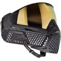 Carbon ZERO PRO V2 Paintball Thermal Mask GRX Series (Fracture Gold)