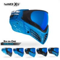 Virtue VIO X6 Paintball Mask (Ice Black)