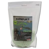 CONFLICT Airsoft BIO TRACER BB´s 0.28g (1Kg / 3500 shots)