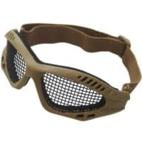 DELTA SIX FlexProtect MESH Airsoft Schutzbrille (Desert / Tan)