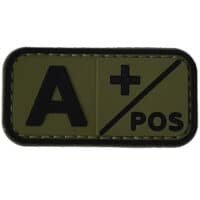 Airsoft / Airsoft PVC Klettpatch (A pos, oliv)