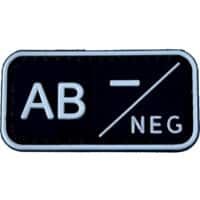 Airsoft / Airsoft PVC Klettpatch (AB neg, schwarz)