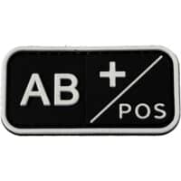 Airsoft / Airsoft PVC Klettpatch (AB pos, schwarz)