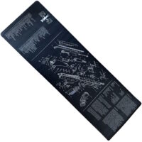 AK-47 Paintball Techmat / Mousepad (90x30cm)