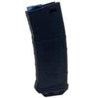 AMAROK M4 AEG Mid-Cap 250-Schuss Polymer Airsoft Magazin (schwarz/blau top)