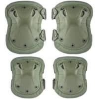 DELTA SIX Taktische Knee- & Ellenbogenschoner für MagFed & Szenario Airsoft im 4er Set (oliv)