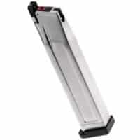 Magazin Extended Capacity für TTI Combat Master GBB Pistole (silber)