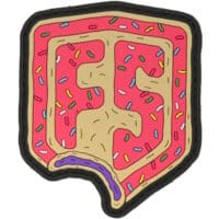 First Strike Paintball / Airsoft PVC Velcro Patch (Donut Shield)