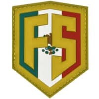 First Strike Paintball / Airsoft PVC Velcro Patch (Shield Mexico)