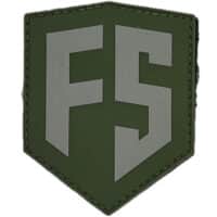 First Strike Paintball / Airsoft PVC Velcro Patch (Shield OG Green)