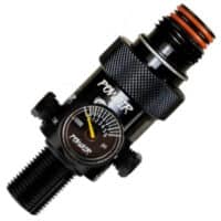Powair MaxReg Airsoft Regulator mit 360 Grad ASA & On/Off Ventil (300 Bar / 4500 PSI)