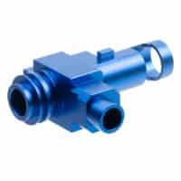 SHS CNC Hop-Up Chamber für M4 Airsoft Replikas (blau)