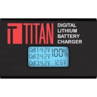 Titan Digital Ladegerät V2 für Airsoft LiPo und Li-Ionen Akkus