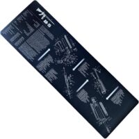 AR-15 Airsoft Techmatte / Mousepad (90x30cm)