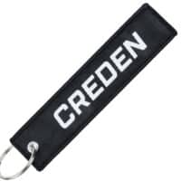 CREDEN Schlüsselanhänger mit Logo (schwarz)