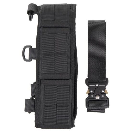 DELTA_SIX_Battle_Belt_Molle_System_Gurtel_mit_Metall_Schnalle_schwarz_detail