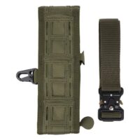 DELTA_SIX_Laser_Cut_Battle_Belt_Mollesystem_Gurtel_mit_Metall_Schnalle_Oliv_details