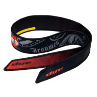 DYE X Halo Head Tie / Head Band (IM Shields 40 Black/Red)