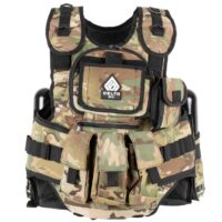 Delta Six Airsoft Tactical Weste 6+1 (Multicam Tarn)