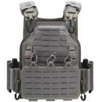 DELTA SIX Ranger LC Premium Plate Carrier / Plattenträger Weste (grau)