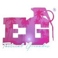 Enola Gaye Logo Aufkleber 13x10cm (pink)