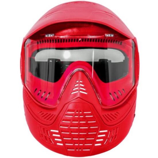 FIELD_Paintball_Maske_ONE_SingleRubber_V2_rot_front-jpg