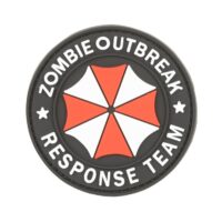 Airsoft / Airsoft PVC Klettpatch (Umbrella ZORT schwarz)