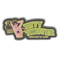 Airsoft / Airsoft PVC Klettpatch (Twister schwarz/grün)