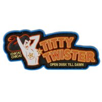 Airsoft / Airsoft PVC Klettpatch (Twister schwarz/rot)