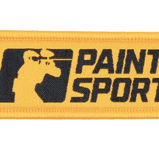 Paintball_Sports_Schluesselanhaenger_mit_Logo_gelb_close-jpg