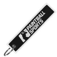 Airsoft Sports Schlüsselanhänger mit Logo (schwarz/weiss)