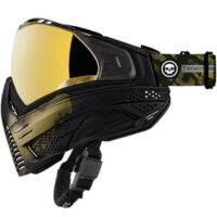 Push Unite Paintball Mask (Infamous GHOST Skull Ltd., GOLD)