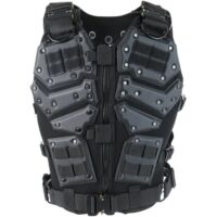 Tactical upper body protection / chest armor for paintball & airsoft (black)