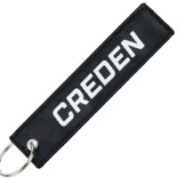 CREDEN Keyring with Logo (black)