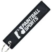 Airsoft Sports Schlüsselanhänger mit Logo (schwarz)