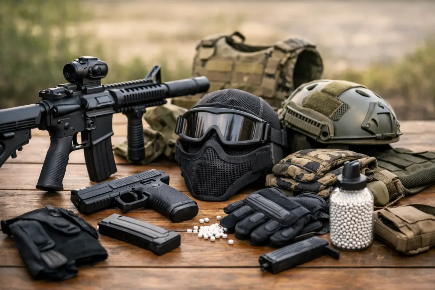 Airsoft Komplettset für Anfänger kaufen