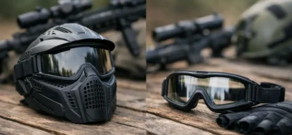 Airsoft Maske oder Brille - was passt besser?