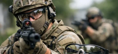Schutzbrille für Airsoft Pflicht? Klar.
