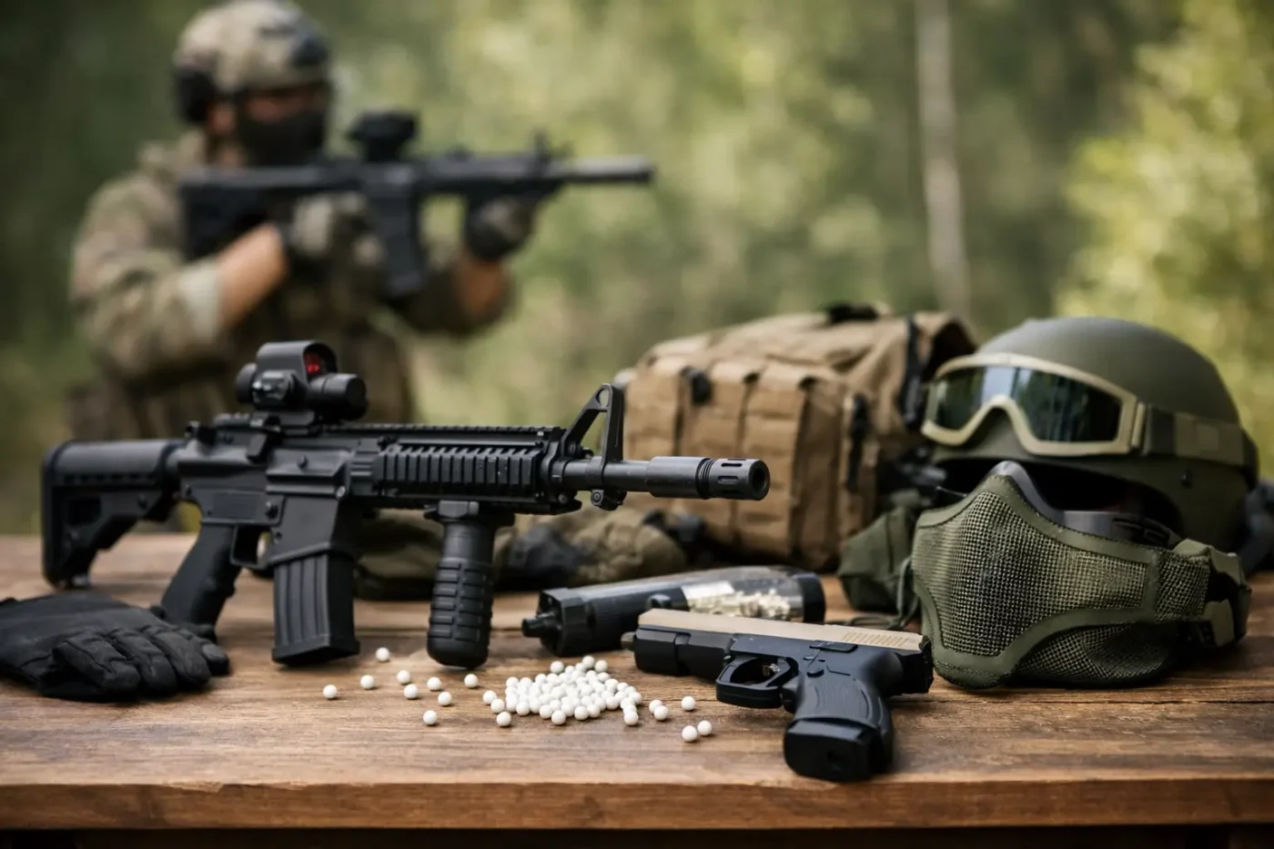 Welche Airsoft Waffe für Einsteiger?