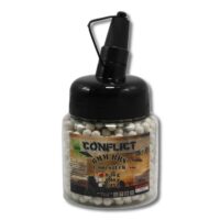 CONFLICT Airsoft BIO BB's 0.36g (1000 Stück in der Flasche)