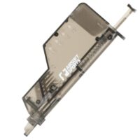 Airsoft Sports Maxi Speedloader / Magazine Quick Loader for 155 BB's (smoke)