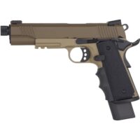 Army Armament M1911 Extended GBB Airsoft Pistole (tan)