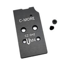 CLPD Optic Ready Plate CZ Shadow 2 für C-More (schwarz)