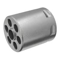 CLPD ASG Dan Wesson 715 Aluminium CNC Trommel rund (silber)