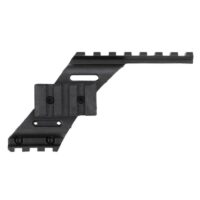 DELTA SIX Light Pistol Sight Rail / visor rail for pistols made of plastic (black)