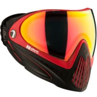 DYE I4 PRO MELTDOWN Airsoft Maske (schwarz/rot)
